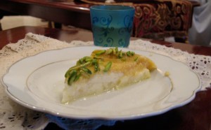 my first attempt at kanafa bil smeed